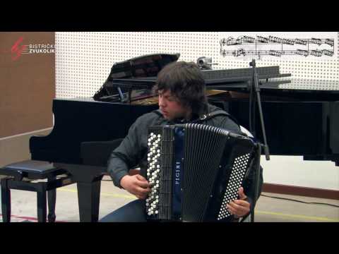 Pjetr P. Londonow: Scherzo Toccata - Neno Atanasković, harmonika / Bistrički ZVUKOLIK 2014.