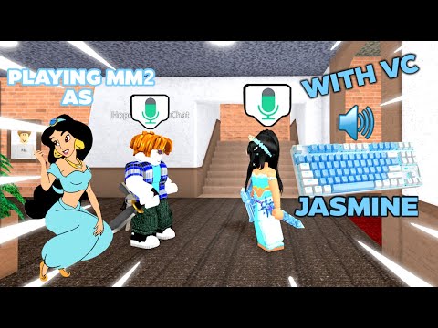 JASMINE DESTROYS TOXIC TEAMERS IN MM2 VOICECHAT (KEYBOARD ASMR)