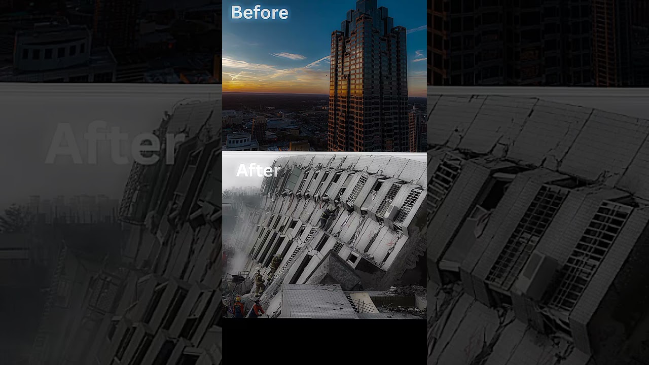 Because of earthquake and Tsunamis many famous places are damaging