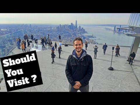 EDGE Sky Deck at Hudson Yards - NYC's NEWEST Attraction 😱 ! (Worth It ?)