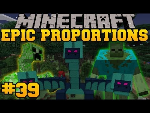 Minecraft: Epic Proportions - Ice Castle Queen Spider Fight! - Episode 39 (S2 Modded Survival)