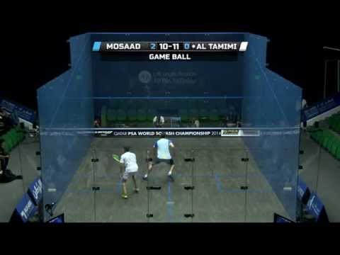 Squash: 2014 Qatar PSA World Championship Rd1 Roundup (Glass Court pt2)