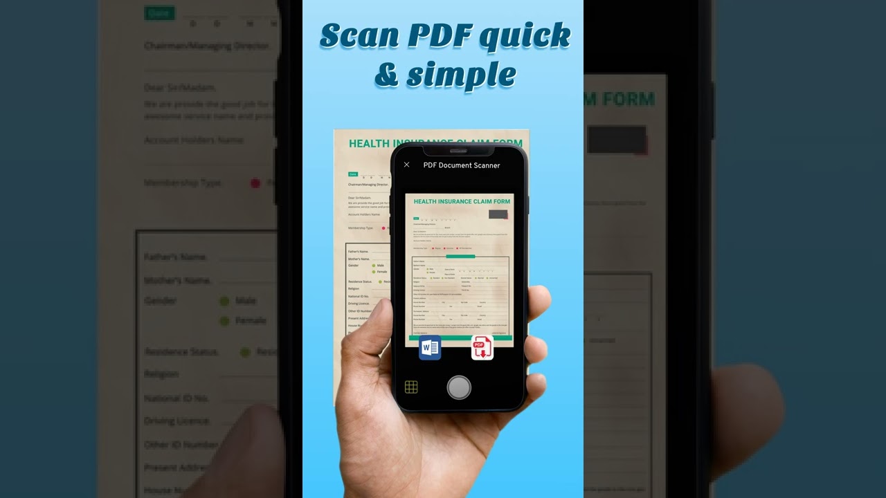 Scan pdf quick & simple