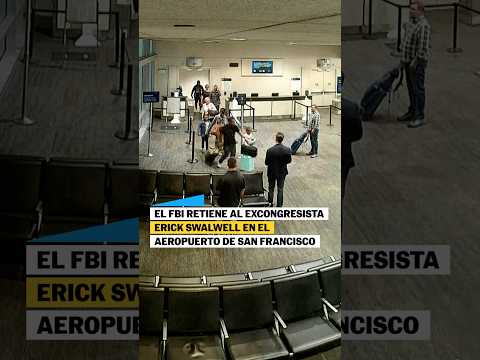 Eric Swalwell fue retenido por agentes federales en aeropuerto de San Francisco #shorts