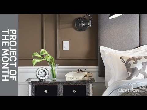 Leviton Project of the Month: Decora Plus™ Screwless Wallplates