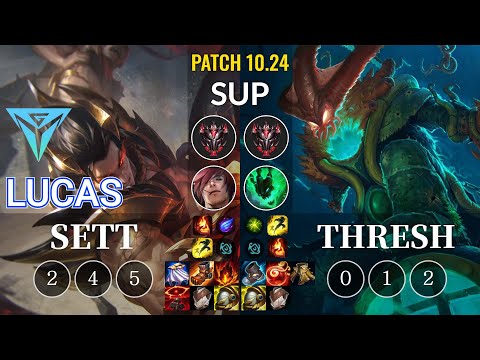 IGY Lucas Sett vs Thresh Sup - KR Patch 10.24