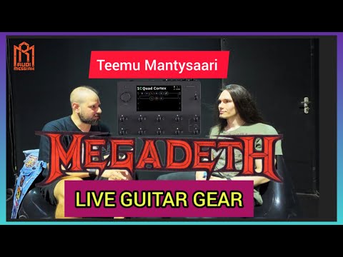 Megadeth Live Gear w/ Teemu Mantysaari - Hellfest interview