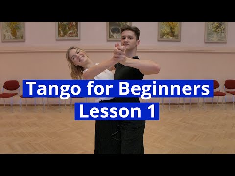 Tango for Beginners Lesson 1 | Walks, Progressive Link, Closed Promenade