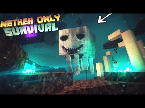 WE FOUND THE SCARIEST BIOME IN THE GAME... | Minecraft Nether Update #2 [Nether Survival]