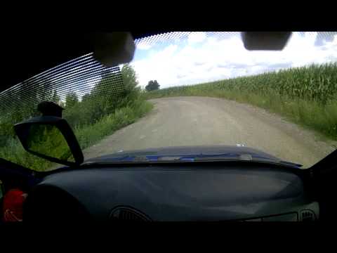 1 Rally Sprint Borzęcin OS1 Mech/ Dudziak Citroen Saxo VTS