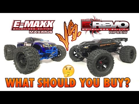 TRAXXAS E-REVO VS E-MAXX : WHAT SHOULD YOU BUY ?