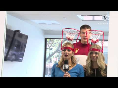 USC's Enfield and Jovanovic enjoy Pac-12 Men's Basketball Media Day