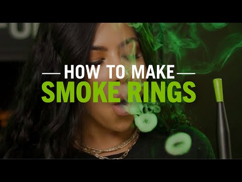 Part of a video titled How To Make Smoke Rings With Hookah - YouTube