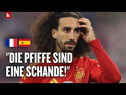 "Eine Schande" Vivian kritisiert deutsche Fans wegen Pfiffen gegen Cucurella | Spanien - Frankreich
