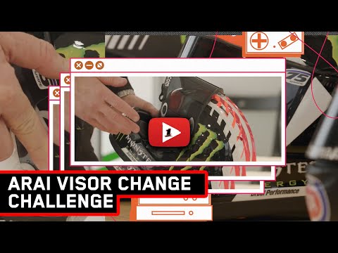 CHALLENGE - ARAI VISOR CHANGE