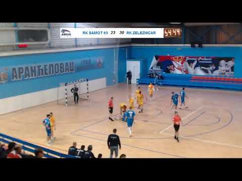 ARKUS liga 13. kolo / RK Šamot 65 - RK Železničar 1949