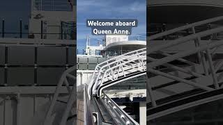 Captain’s maiden welcome aboard Queen Anne