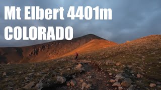Climbing Mt Elbert (4401m), Colorado [コロラド州エルバート山]