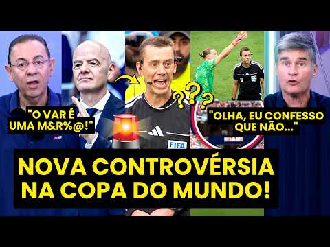 POLÊMICA SURREAL! “A FIFA SE PRONUNCIOU sobre ESSE LANCE! E GARANTIU que…” CONTROVÉRSIA na COPA!