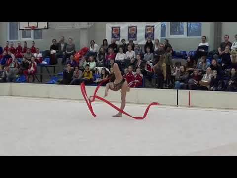 Arina Jevstafjeva ribbon Latvijas Republikas čempionāts 08 12 2019
