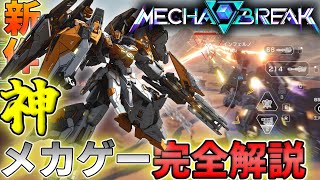 【Mecha BREAK】AC6×OWの現在無料βテスト実施中の新時代ロボゲーがクソ面白かった件【メカブレイク】【ゆっくり実況】