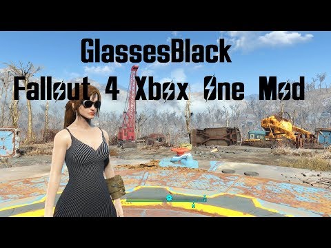 Fallout 4 GlassesBlack Xbox One Mod Fallout 4 Fashionable glasses Mod XB1
