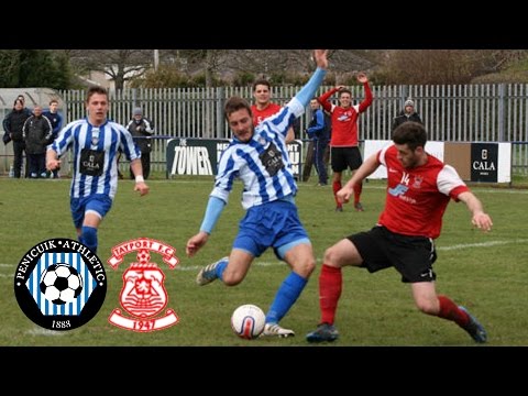1ST HALF HIGHLIGHTS | Penicuik Athletic 1-2 Tayport (2012/13)