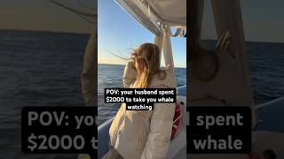 First time catching a whale in the open sea 😱🐳