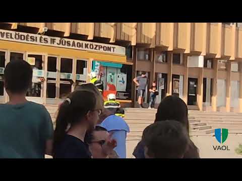 A rendőrök elől menekült egy épületbe egy férfi Szombathelyen, de elkapták