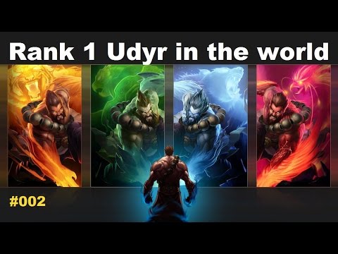 Challenger Udyr Jungle [LoL 6,2] KDA: 6/1/10. Rank #1 Udyr in the world.