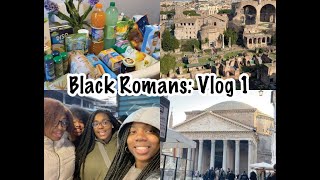 STUDY ABROAD VLOG: 1 | BLACK ROMANS