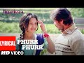 Phurr Phurr Lyrical Jigariyaa Aishwarya Majmudar Manjira Ganguly Agnel Roman