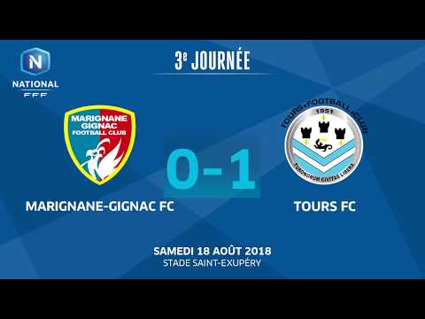 J3 : Marignane Gignac FC - Tours FC (0-1), le résumé I National FFF 2018-2019