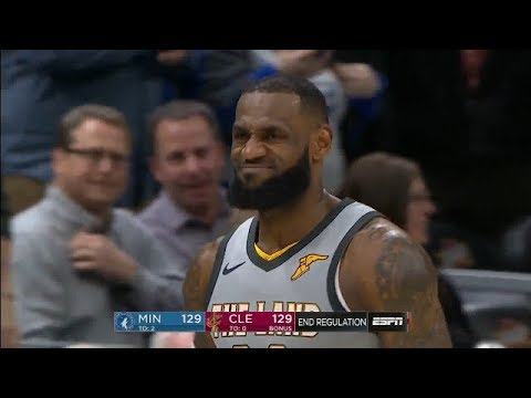 LeBron James misses the game Winner & sends the game to OT | Cavaliers vs Timberwolves