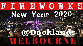 New Year’s Eve 2020 - Fireworks At Docklands