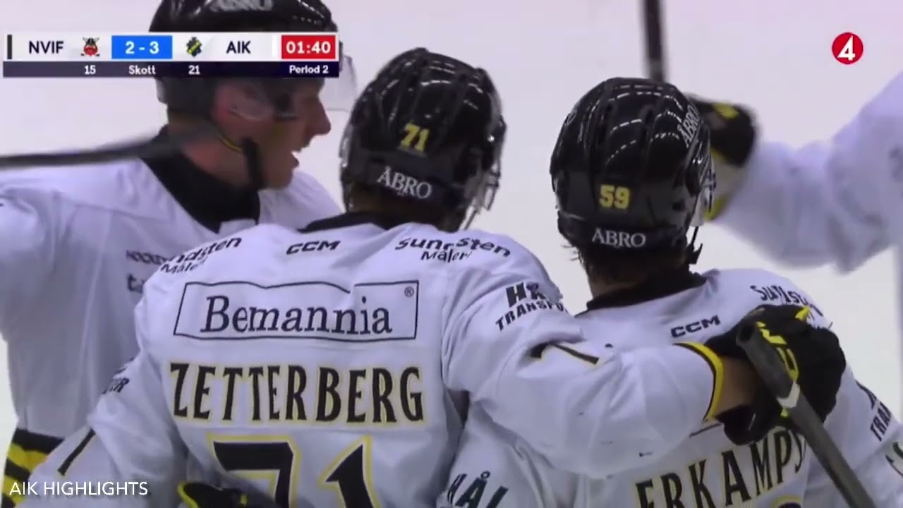 Nybro - AIK | Hockeyallsvenskan 2024/25 Omgång 38