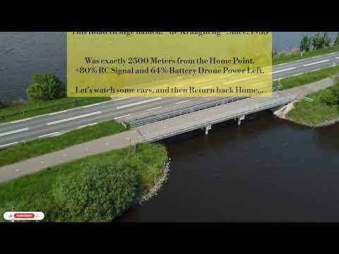 "De Kraagbrug" 1953 Terneuzen DJI Mini 2 SE Drone Footage 1080p60 FHD. SkyLab Zaamslag, Nederland.