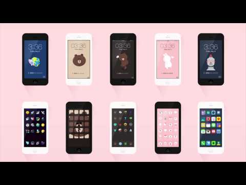 Wallpapers, Icons - LINE DECO Video