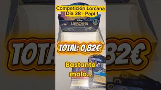 Lorcana competition. 38th day. Turno de Papi🎭 #lorcana #tcg #unboxing #whispersinthewell