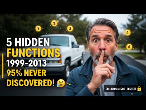 5 HIDDEN Functions in 1999-2013 Silverados That 95% of Owners NEVER Discovered! 🤫