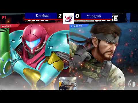 RIB: Typhoon #3 Loser's R1 Top 8: Kranbad (Snake) vs Yungrob (Samus)