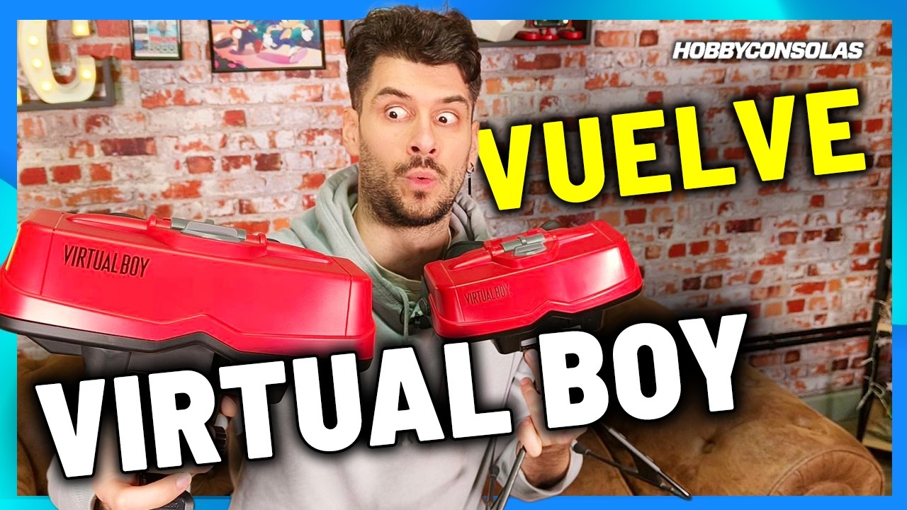 UNBOXING VIRTUAL BOY para SWITCH 2 y SWITCH: vistazo y COMPARATIVA con la CONSOLA DE NINTENDO