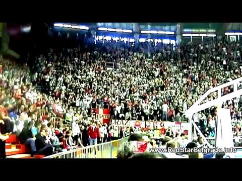 Delije u Pioniru: Crvena zvezda - Radnicki