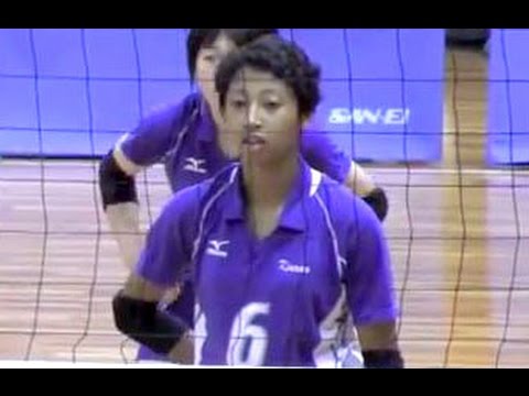 女子バレーボール【金蘭会vs八王子実践★1】宮部 藍梨インターハイ高校総体 Volleyball High School Women's Championship  Airi Miyabe Video