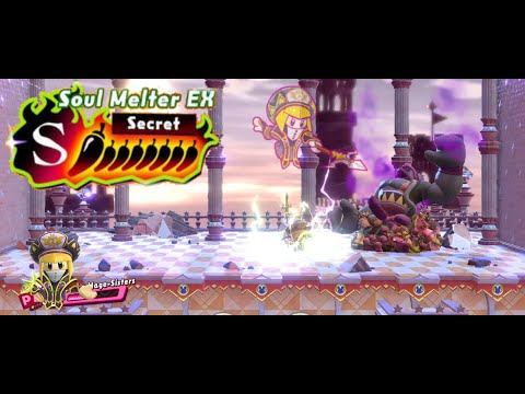 Kirby Star Allies - Soul Melter EX: Zan Partizanne (Solo) 16:28.29