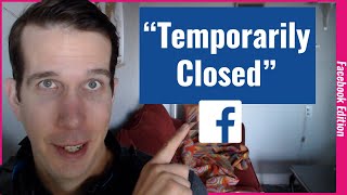 How to Update Facebook Page as Temporarily Closed