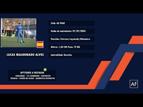Lucas Maldonado | AE Prat | 2018/19 By Alber Fenoll