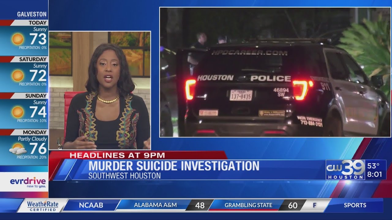 Police investigate possible murder-suicide in southwest Houston