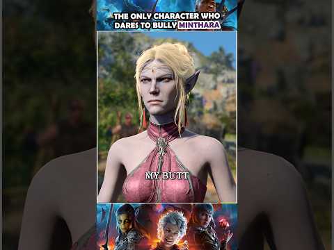 The only character who can roast Minthara in Baldur's Gate 3