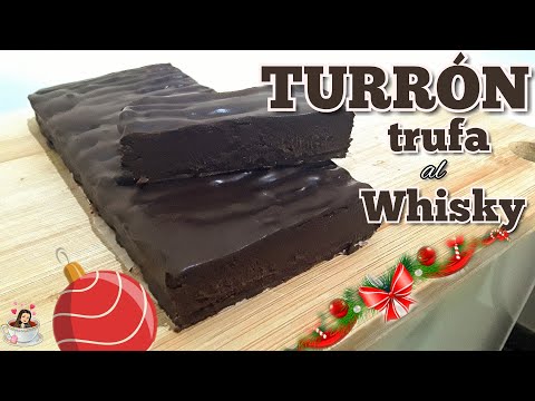 TURRÓN de TRUFA al Whisky